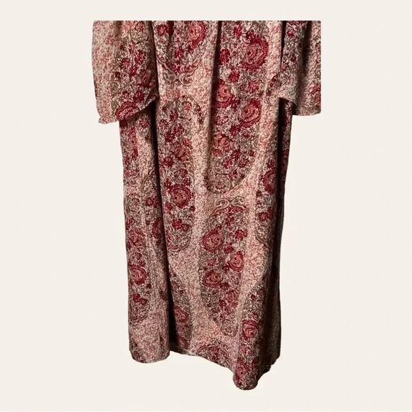 0293. MADEWELL WATERCOLOR‎ PAISLEY FLORAL DRESS SIZE XSMALL - Picture 5 of 12